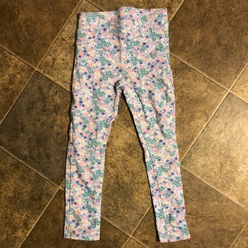 H&M Floral Jeggings